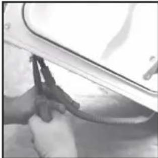 HOOVER DYC 9913AX80 - DRAIN HOSE KIT: FITTING INSTRUCTIONS - 1