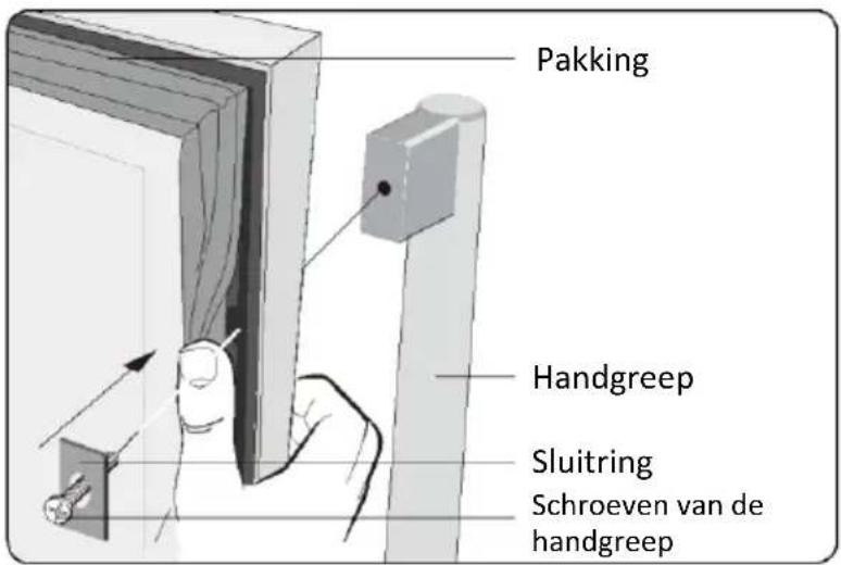 HOOVER HWCB 15 - De handgreep installeren - 1
