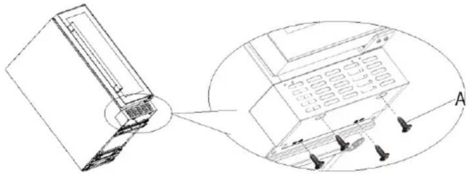 HOOVER HWCB 15 - Installare la griglia front - 2