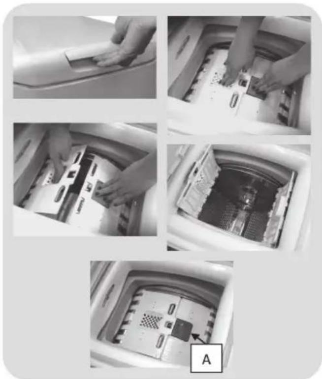 HOOVER NEXT S372TA1S - Apertura / Cierre del tambor - 1