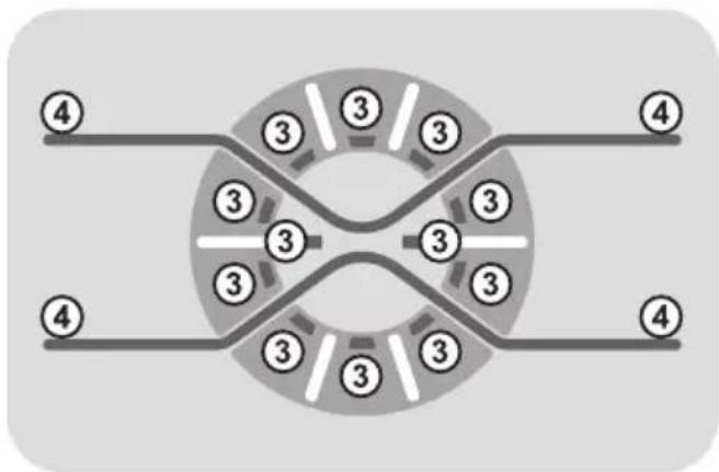 HOOVER NEXT S372TA1S - 2) PROGRAMAUSWAHLTASTEN - 1