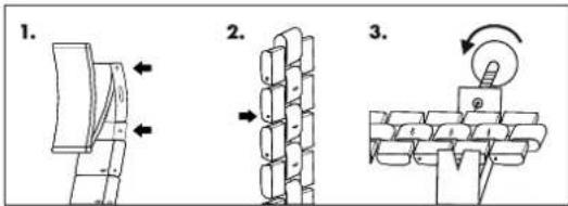 AURIOL IAN 313606 - Instructions de raccourcissement du bracelet pour les modèles 2 + 3 - 1
