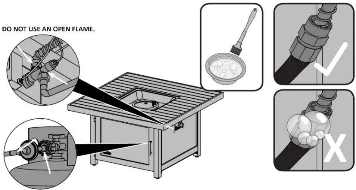 Napoleon HAMP1GY - Leak Testing Instructions - 6