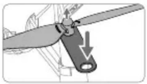 Ryze Tello - Detaching the Propellers - 1