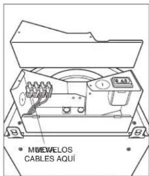 WOLF VW30B - CABLEADO DEL EXTRACTOR EN LÍNEA/REMOTO - 1