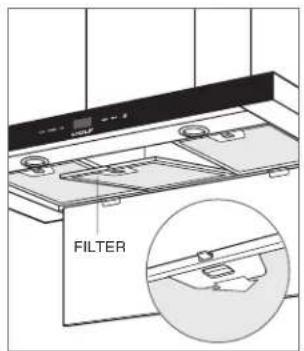 WOLF VW36B - Filter Removal - 1
