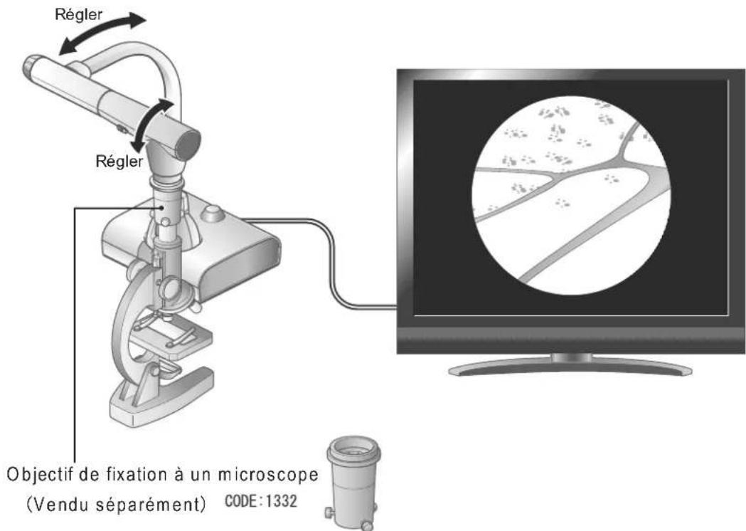 Elmo TT12F - 3-4 Affichage d'images agrandies en utilisant un microscope - 1