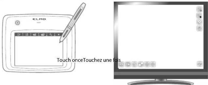 Elmo TT12F - Déplacer le curseur - 2