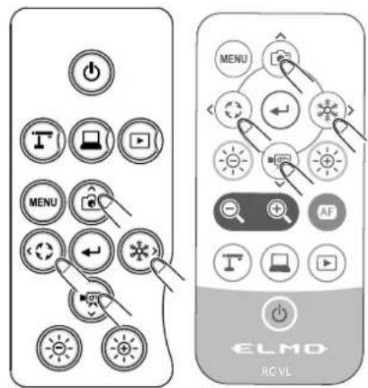 Elmo TT12F - Comment déplacer le curseur - 1