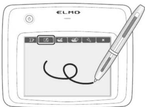 Elmo TT12F - ■ilisation de la tablette ou de l'IWB portable comme tableau blanc - 1