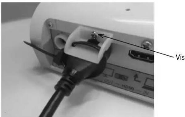 Elmo TT12F - Comment utiliser la fixation et le serre-câbles fournis - 10