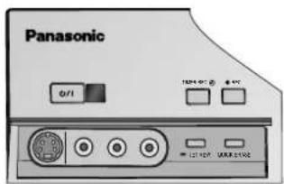 PANASONIC NVMV16S - Façade avant du VCR - 2