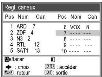 PANASONIC NVMV16S - Réglages manuels - 1