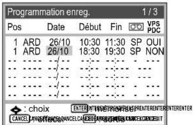 PANASONIC NVMV16S - Enregistrement par INTELLIGENT TIMER - 3