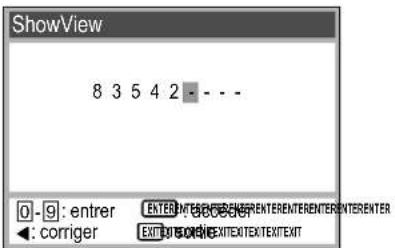 PANASONIC NVMV16S - Enregistrement par ShowView - 1
