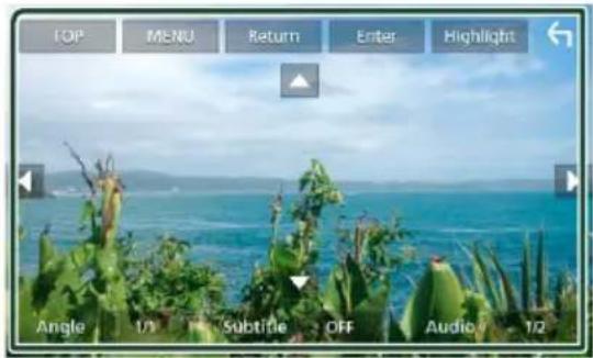 KENWOOD DNR476S - Utilisation du menu DVD - 2