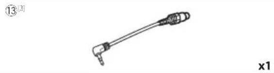 KENWOOD DNR476S - Accessoires fournis pour l'installation - 13
