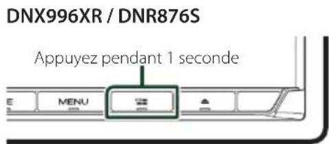 KENWOOD DNR476S - Utilisation de la commande vocale - 1