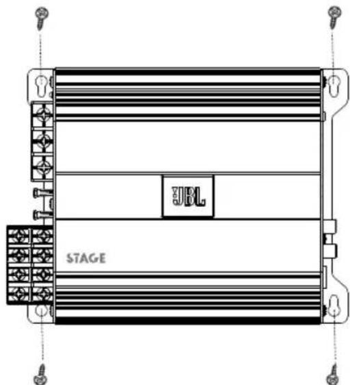 JBL Stage A6004 - TARKEAA: Irotra auton akun negatiivinen (-) napa ennen asennuksen aloitamista. - 1