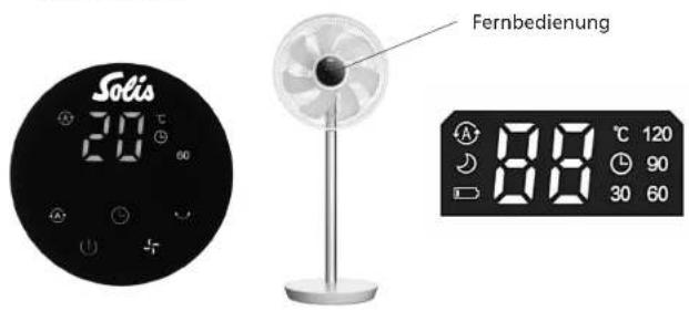 Solis Eco Silent 7584 - FERNBEDIENUNG BETRIEBSBEREIT MACHEN - 1