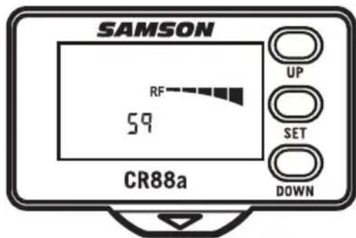 SAMSON Expedition XP310w - Adjusting the squelch - 1