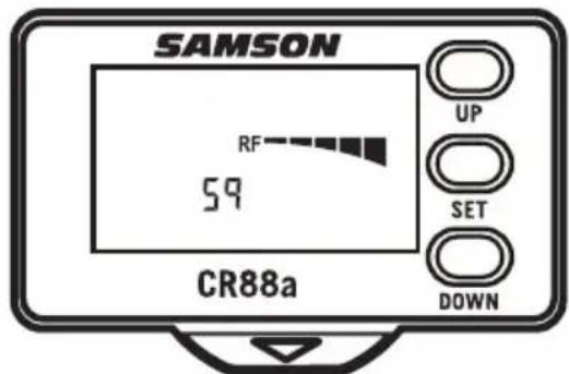 SAMSON Expedition XP310w - Einstellen der Raschspere - 1