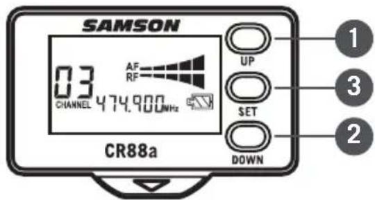 SAMSON Expedition XP310w - Utilisation du récepteur CR88a - 1