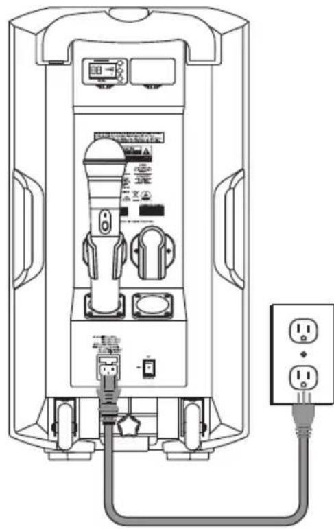 SAMSON Expedition XP310w - Charging the Battery - 1