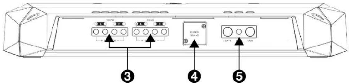 JBL MA704 - Precautions - 2