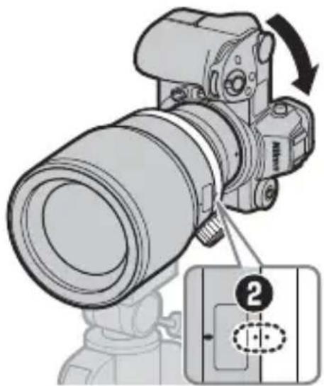 NIKON Nikkor Z 58mm f0.95 S Noct - 組み込み式回転三脚座の使い方 - 1