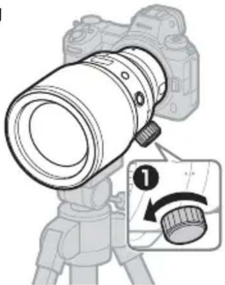 NIKON Nikkor Z 58mm f0.95 S Noct - Kerah Tripod Berputar Terpasang - 1