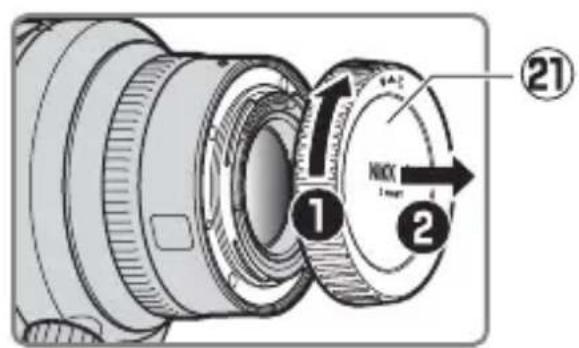 NIKON Nikkor Z 58mm f0.95 S Noct - Parts of the Lens: Names and Functions - 5