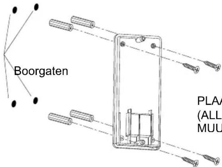 MARMITEK DoorPhone 170 - MONTAGE VAN BUITENUNIT - 1