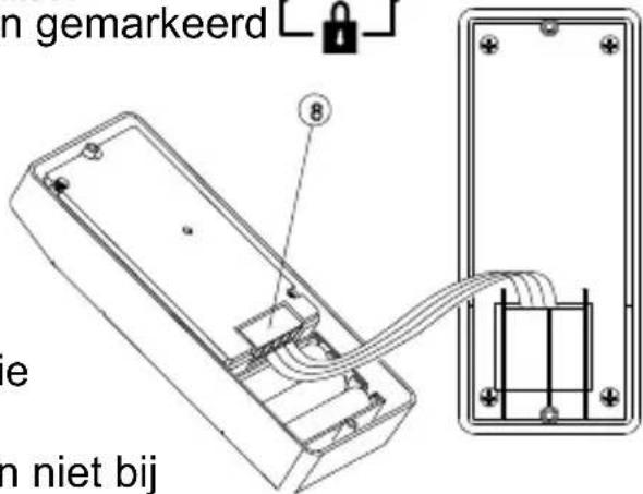 MARMITEK DoorPhone 170 - MONTAGE VAN BUITENUNIT - 2