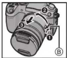 PANASONIC Lumix G Vario 14140mm f3.55.6 ASPH - Retrait de l'objet - 1