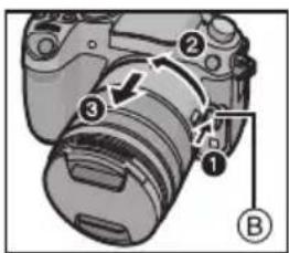 PANASONIC Lumix G Vario 14140mm f3.55.6 ASPH - Detaching the Lens - 1