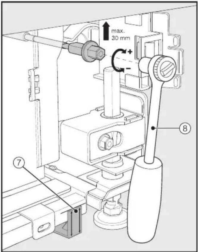 MIELE KWT 2611 Vi - Positionner la cave à vin - 4