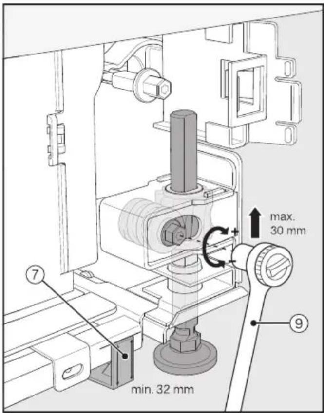MIELE KWT 2611 Vi - Positionner la cave à vin - 5