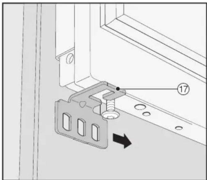 MIELE KWT 2611 Vi - Monter les équerres de fixation - 2