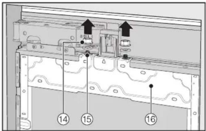 MIELE KWT 2611 Vi - Préparation du montage de la façade du meuble - 4