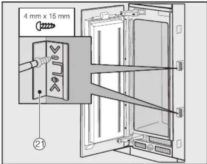 MIELE KWT 2611 Vi - Monter les équerres de fixation - 13