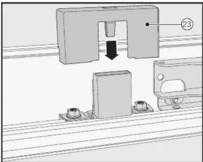 MIELE KWT 2611 Vi - Monter les équerres de fixation - 15