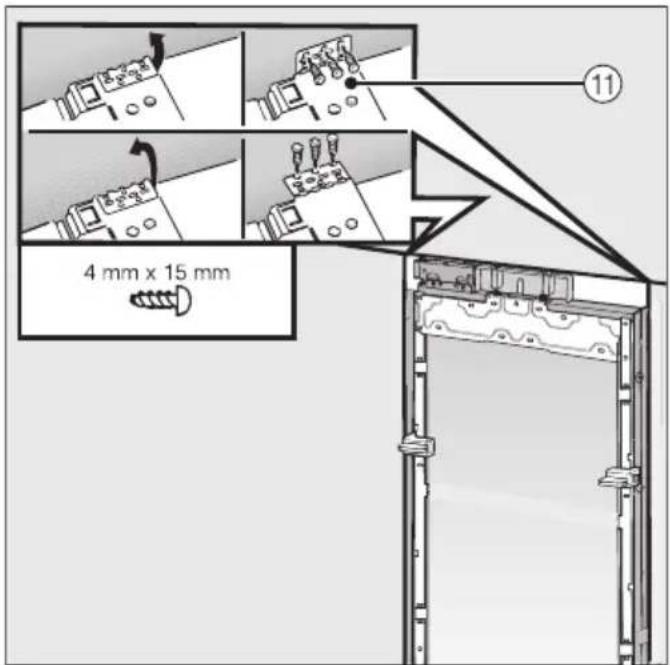 MIELE KWT 2611 Vi - Fixer la cave à vin dans la niche d'encastrement - 3