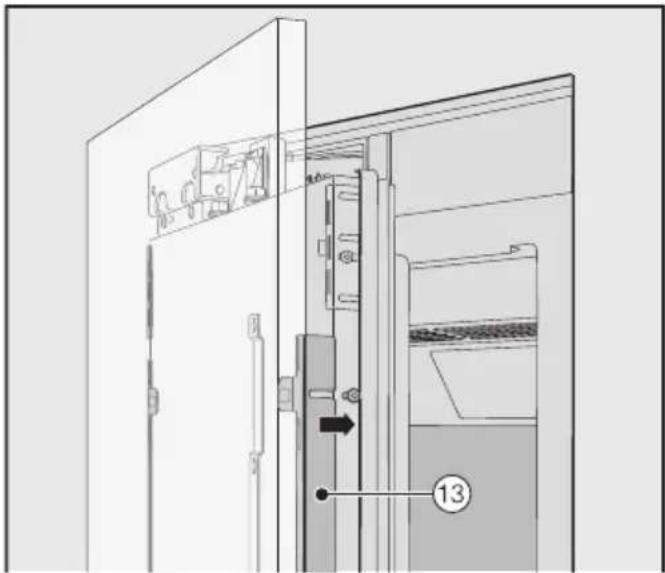 MIELE KWT 2611 Vi - Préparation du montage de la façade du meuble - 11