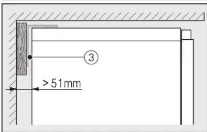 MIELE KWT 2611 Vi - Préparer la niche d'encastrement - 4