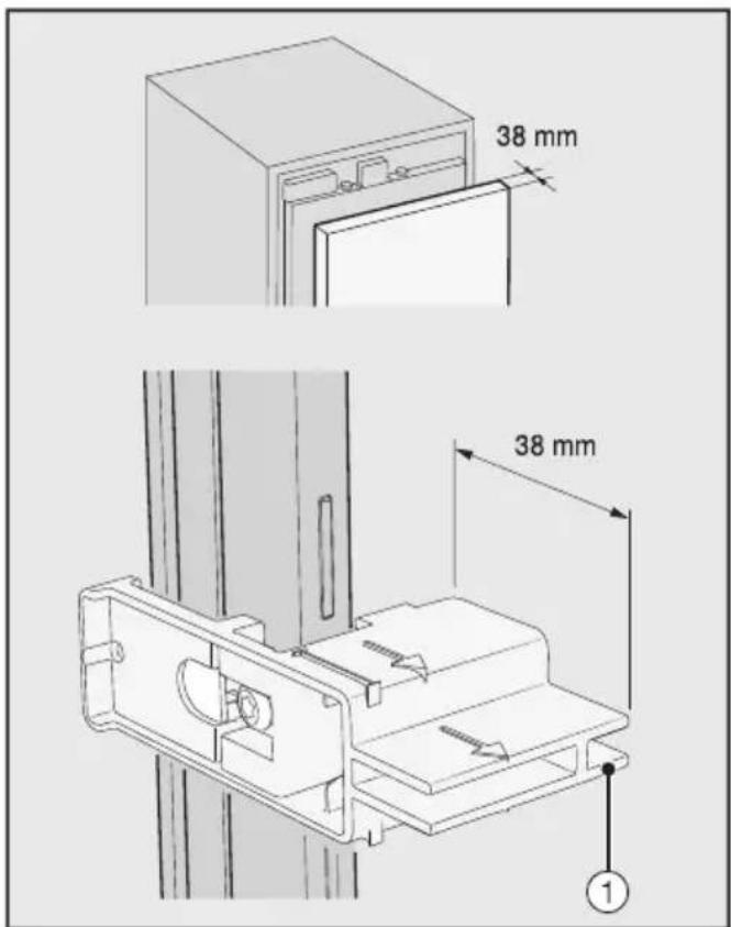 MIELE KWT 2611 Vi - Positionner la cave à vin - 2