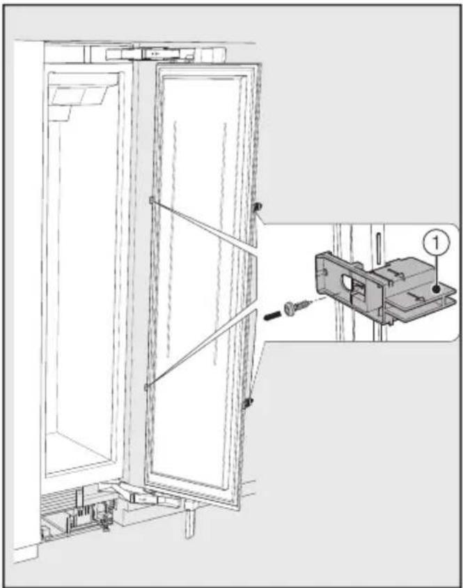 MIELE KWT 2611 Vi - Préparation du montage de la façade du meuble - 1