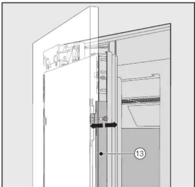 MIELE KWT 2611 Vi - Préparation du montage de la façade du meuble - 13