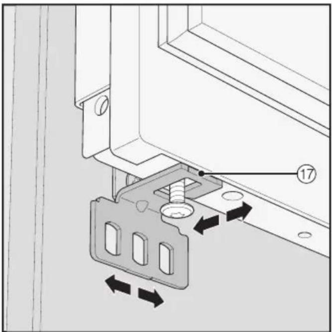 MIELE KWT 2611 Vi - Monter les équerres de fixation - 3