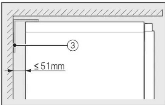MIELE KWT 2611 Vi - Préparer la niche d'encastrement - 3